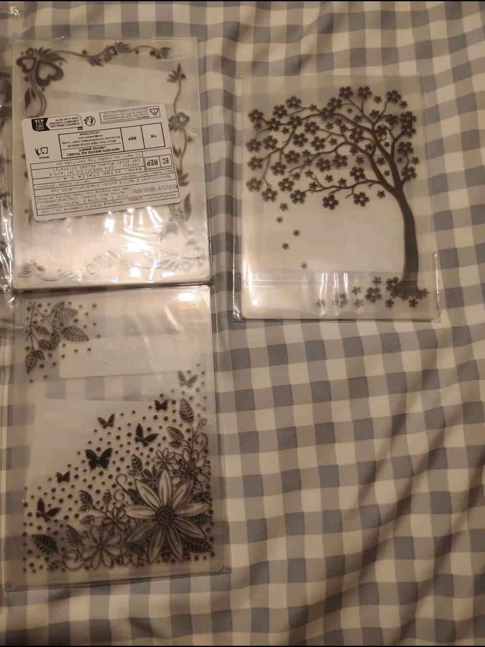Variety Of Embossing Folders And Storage Album